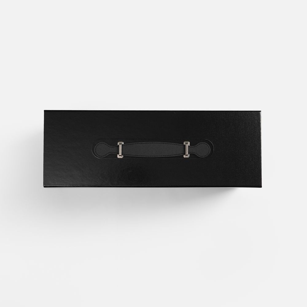 Коробка складная Holdfold, M, черная-2