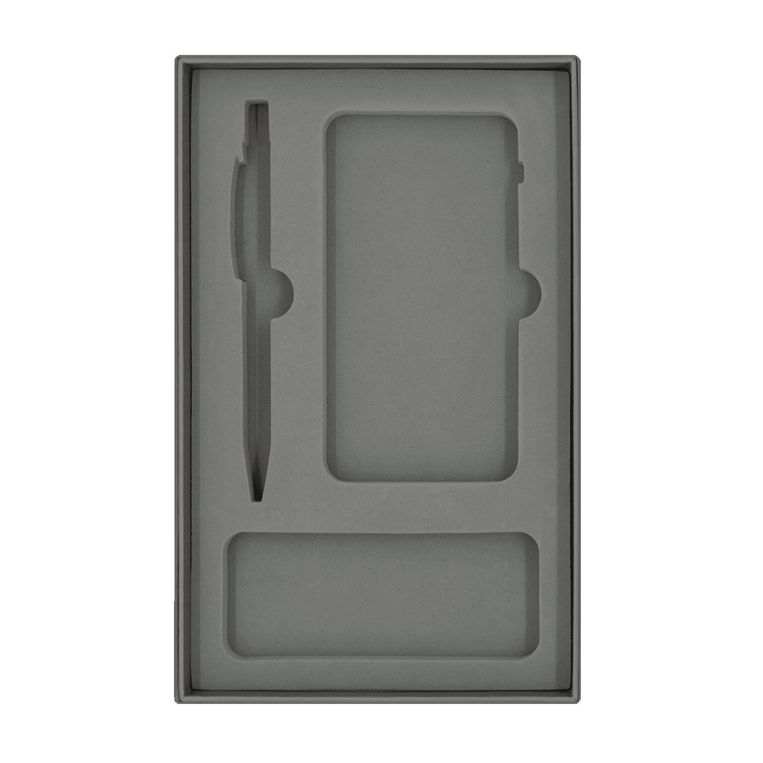 Коробка для набора Bplanner power с цветным ложементом (серый)-2