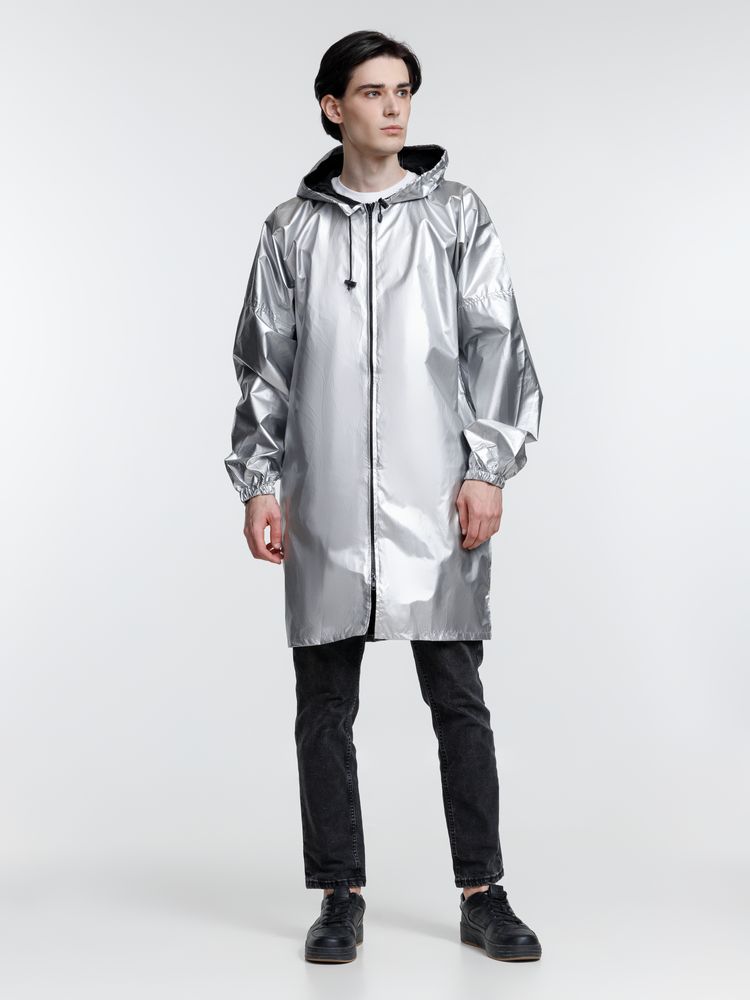 Дождевик Palladio Pockets, серебристый-7