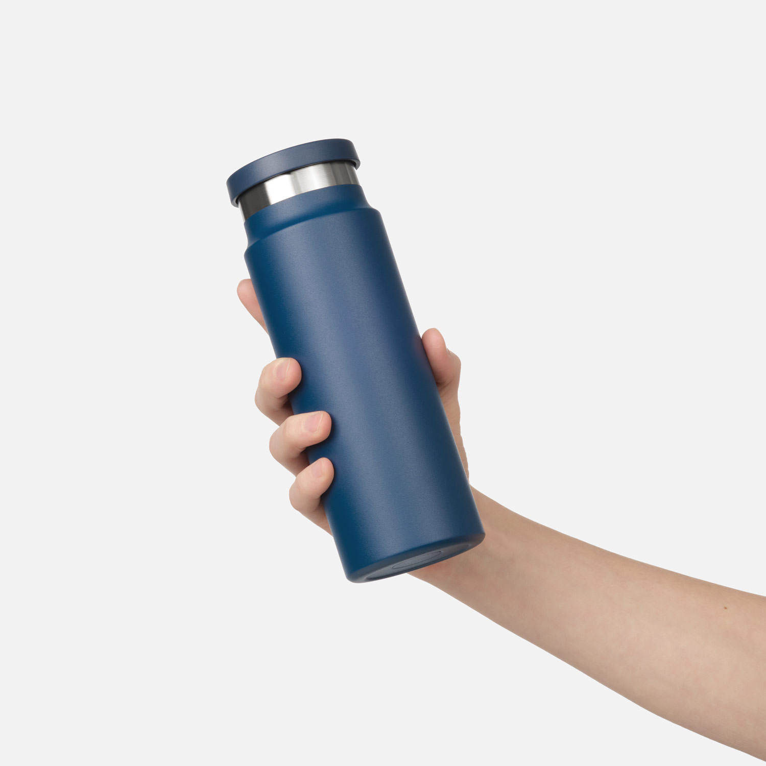 Термобутылка вакуумная герметичная Аллегра (Allegra), синяя-7