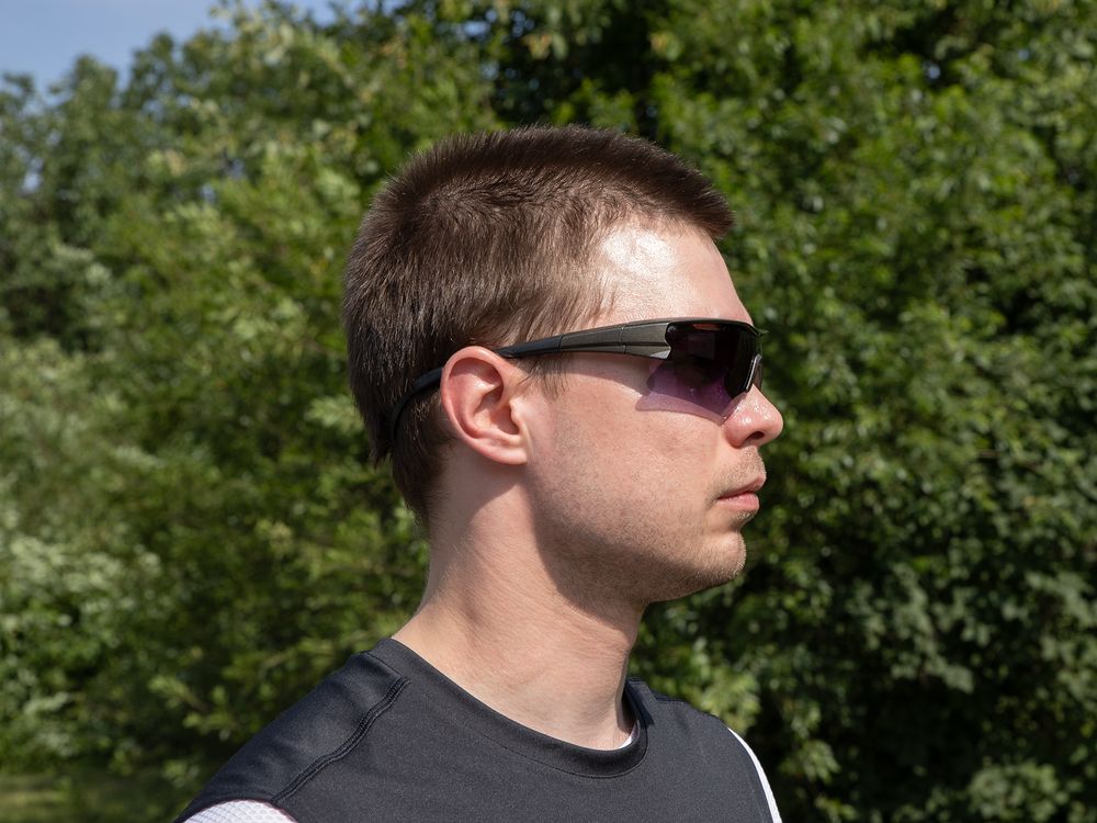 Спортивные солнцезащитные очки Fremad, черные-7