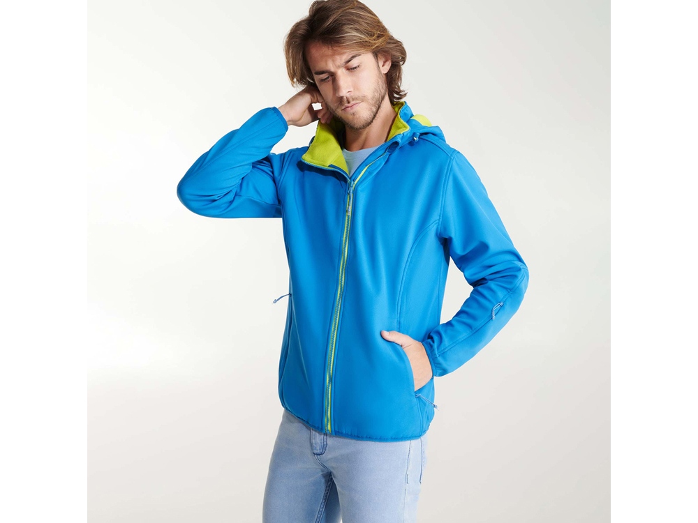 Куртка софтшелл Siberia мужская, королевский синий-4