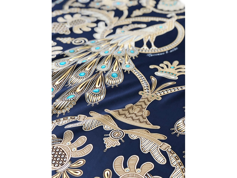 Платок Русское золотное шитьё-2