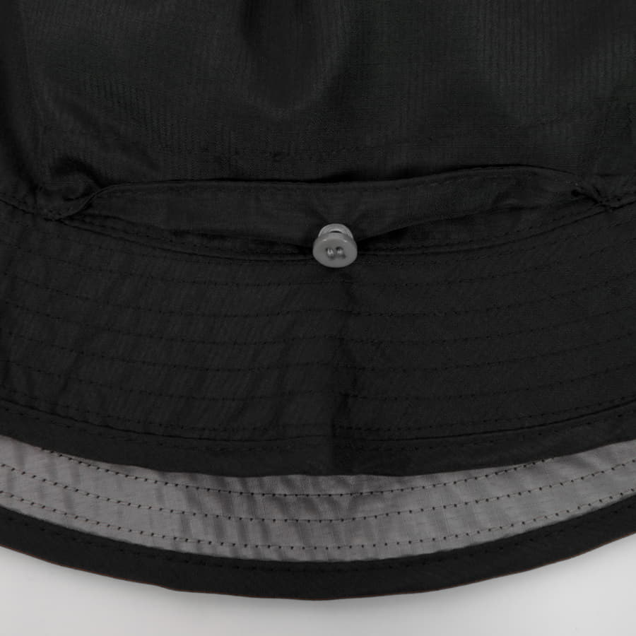 Панама BUCKET POCKET, черный, серый-9