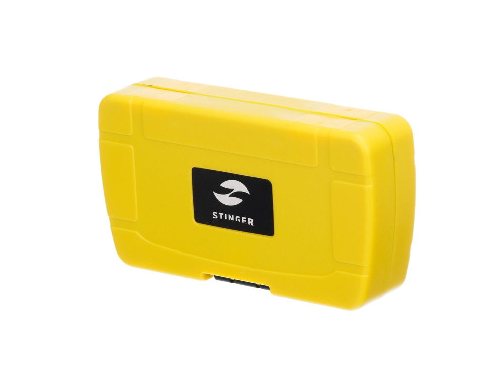 Набор инструментов Stinger, 20 инструментов, в пластиковом кейсе, 160х90x40 мм, желтый-4