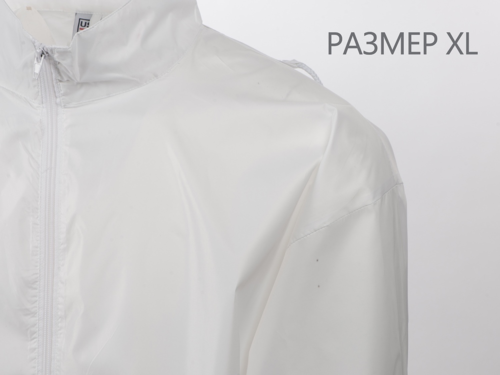 Ветровка Miami мужская с чехлом, белый-10