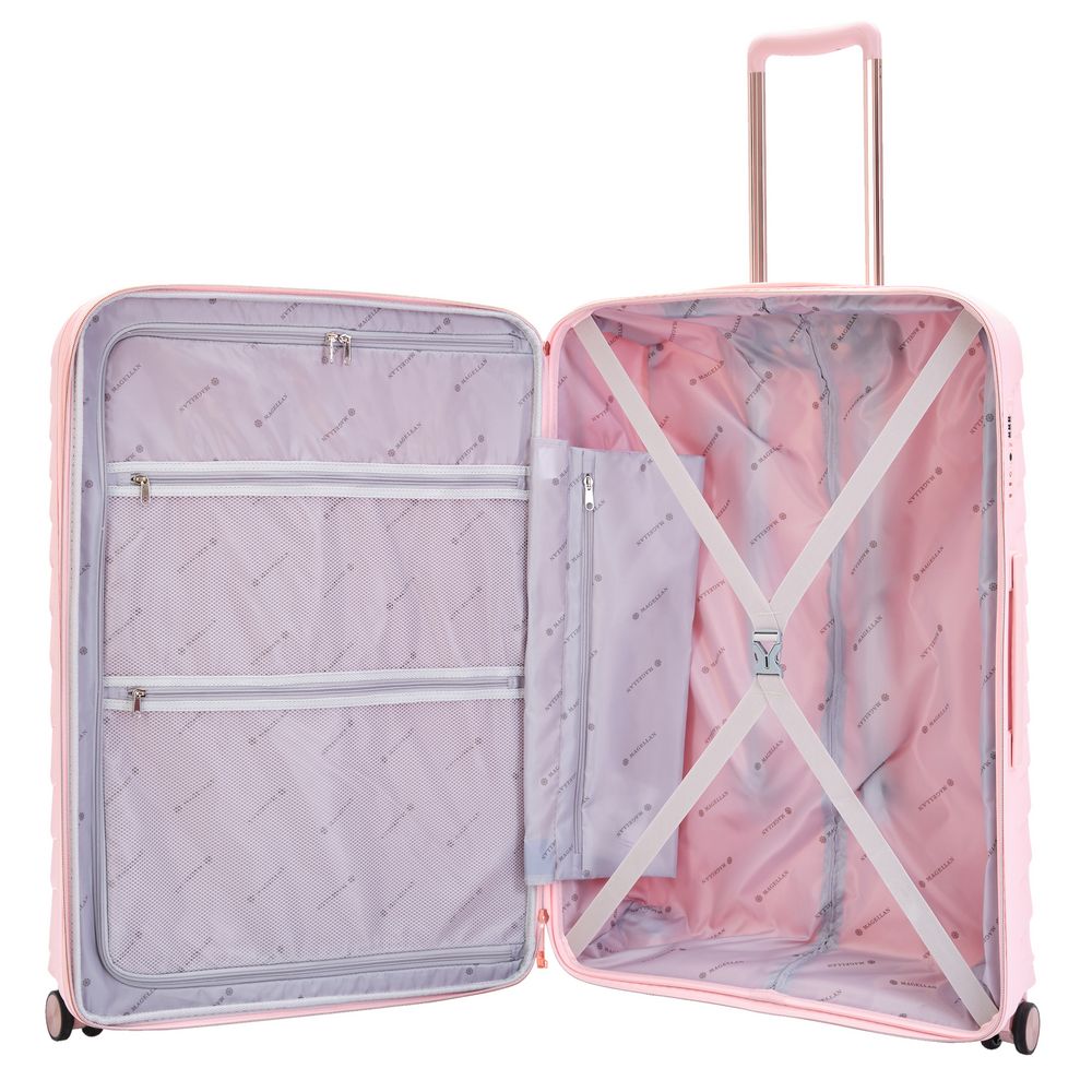 Чемодан Victoria L, розовый-3