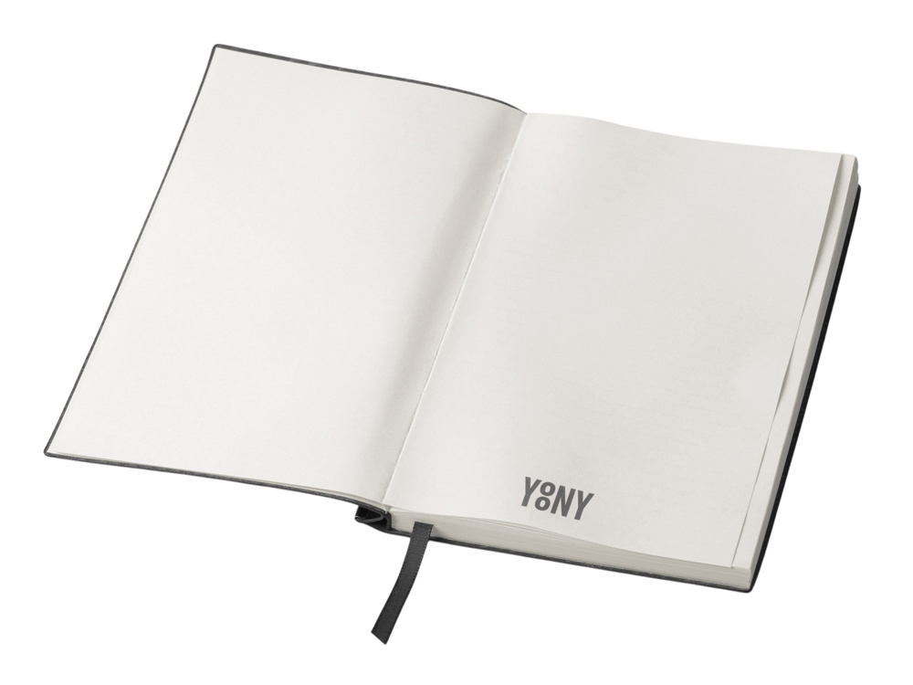 Блокнот А5 Scribe, гибкая обложка, 96 листов 80 гр/м2 , черный-3