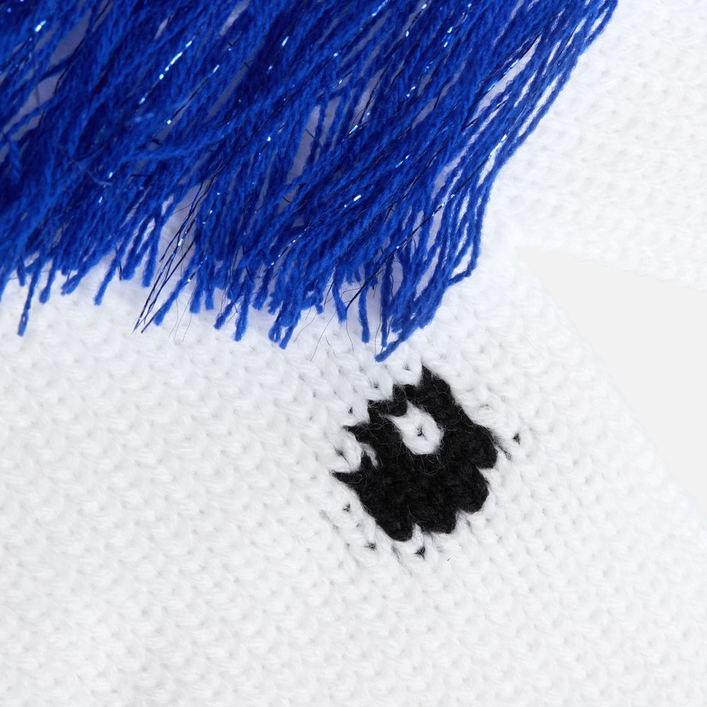 Варежки «Игогошки», с синей гривой-3