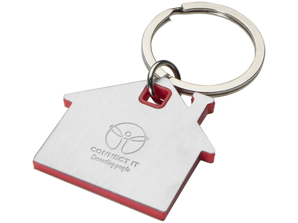 Брелок Nook в форме домика - Красный-4