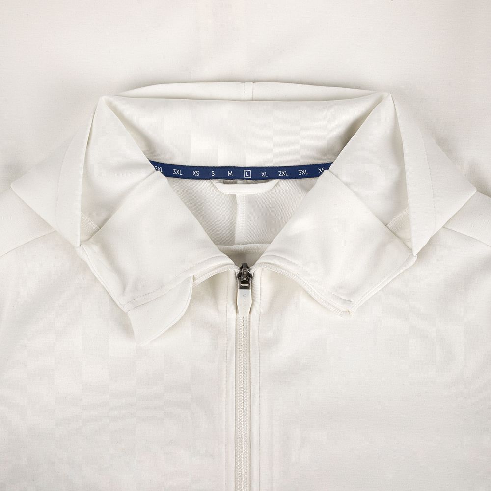 Куртка с капюшоном унисекс Begi, молочно-белая-3