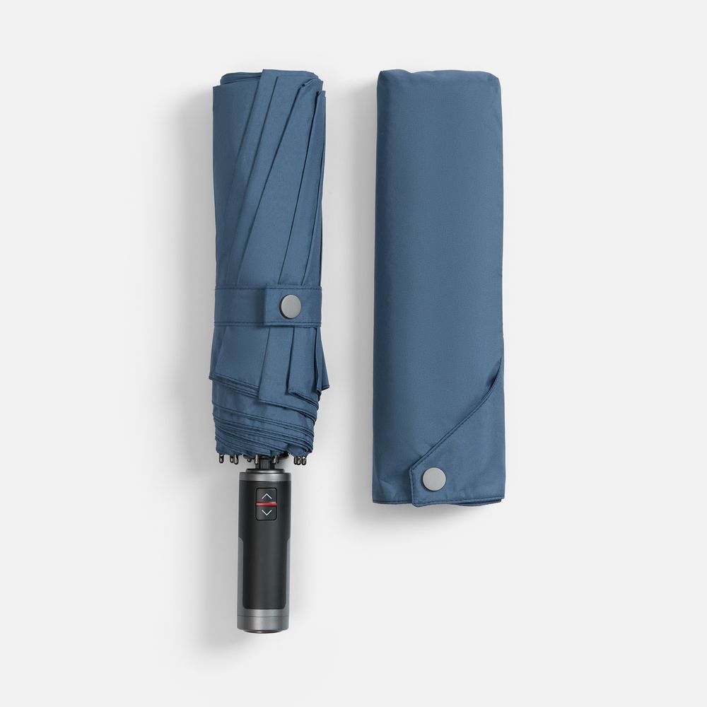 Зонт складной Regenfall, темно-синий-2