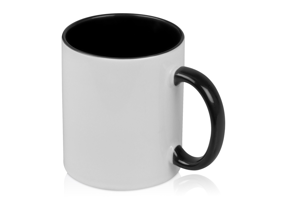 Кружка для сублимации Sublime Color, белый/черный-0