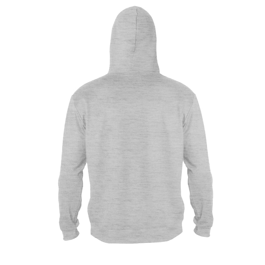 Толстовка унисекс на молнии с капюшоном EVEREST 2 260, светло-серый меланж-2