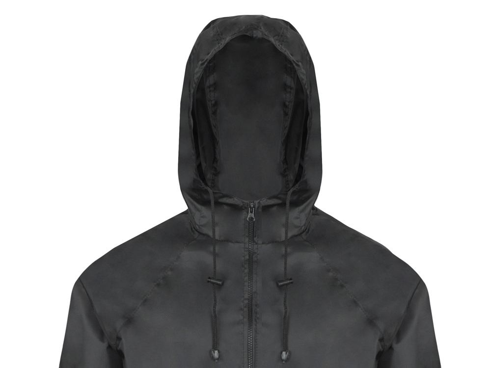 Дождевик Parka унисекс, черный-1