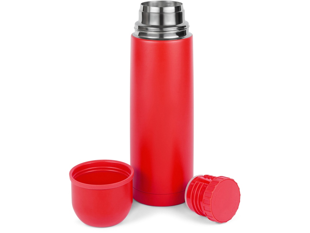 Термос Relaxika 101 (0,5 литра), красный (без лого)-5