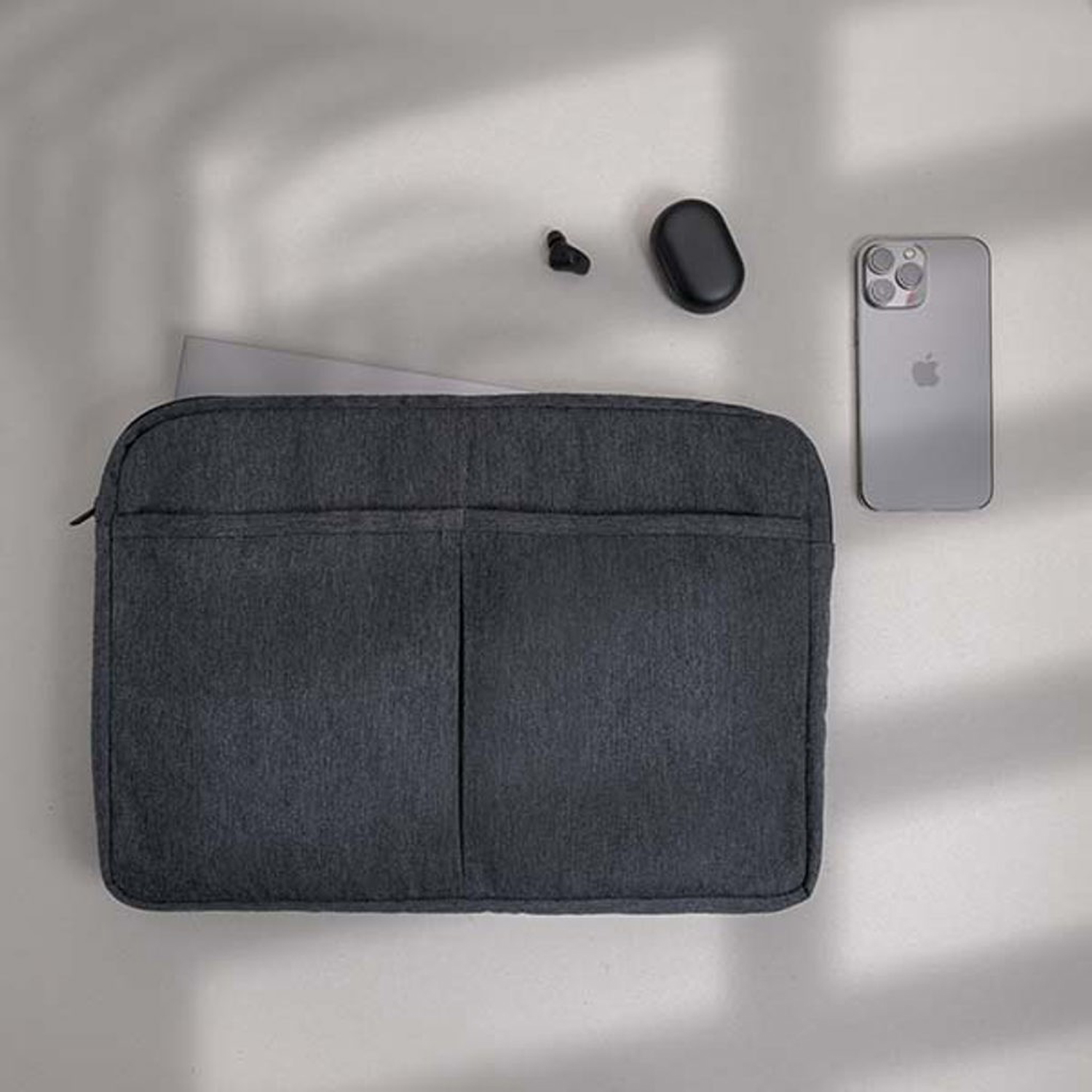 Чехол для ноутбука Laluka из переработанного хлопка AWARE™, 15,6’’-4