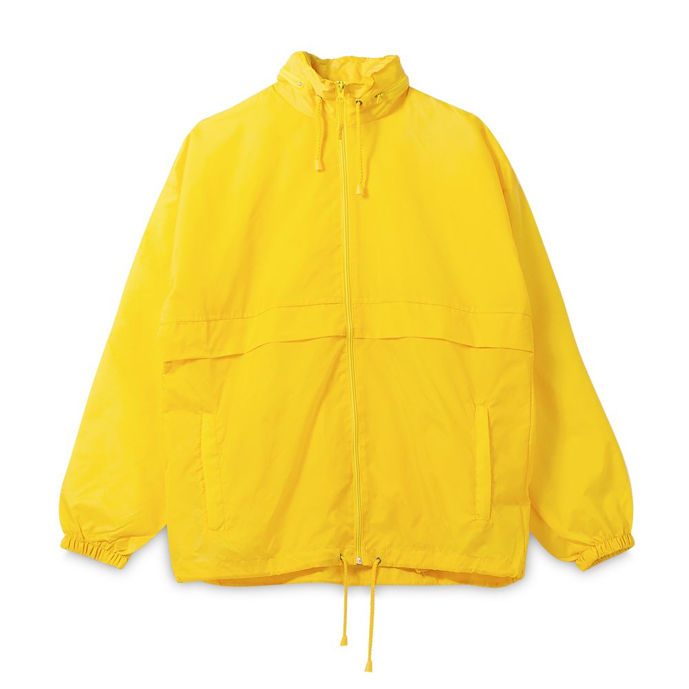 Ветровка из нейлона Surf 210, желтая-0