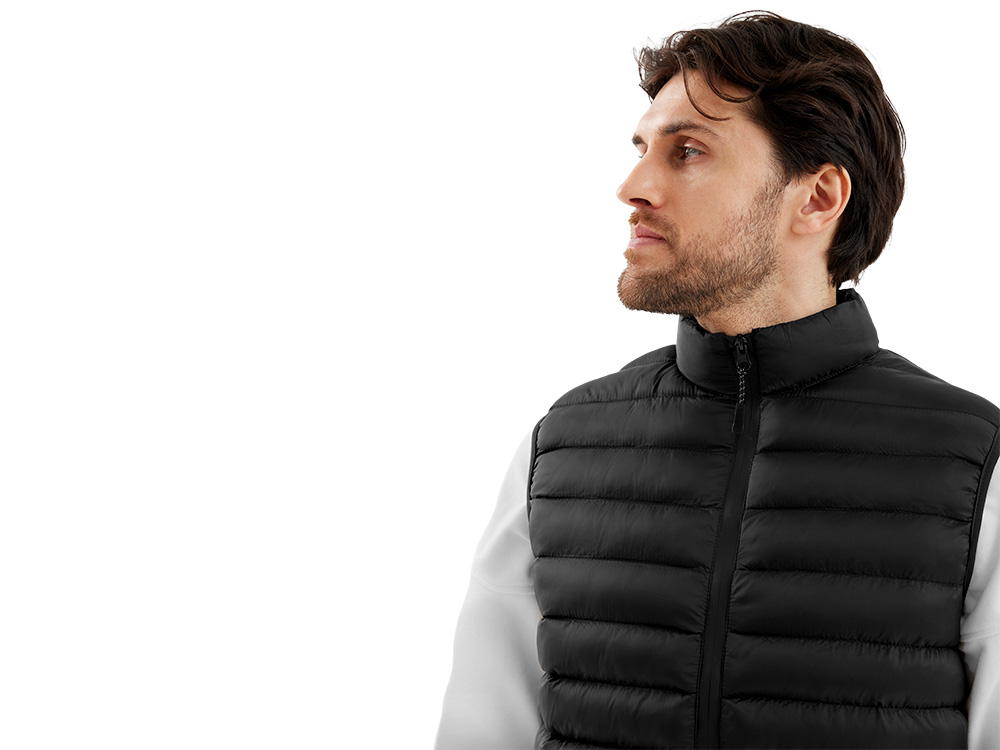 Стеганый жилет Uniqloud, черный-4