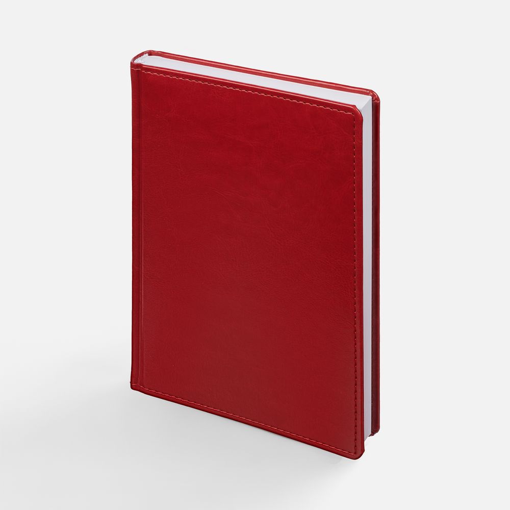 Ежедневник Nebraska, недатированный, красный-2