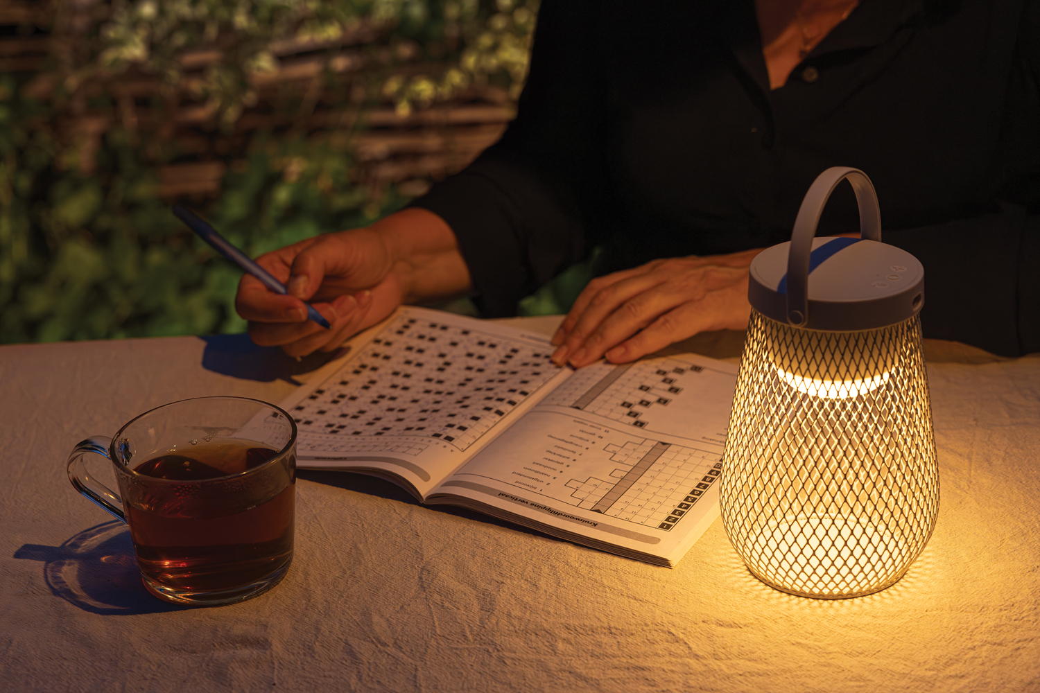 Настольная лампа Aurora из переработанного пластика RCS, IPx4-9