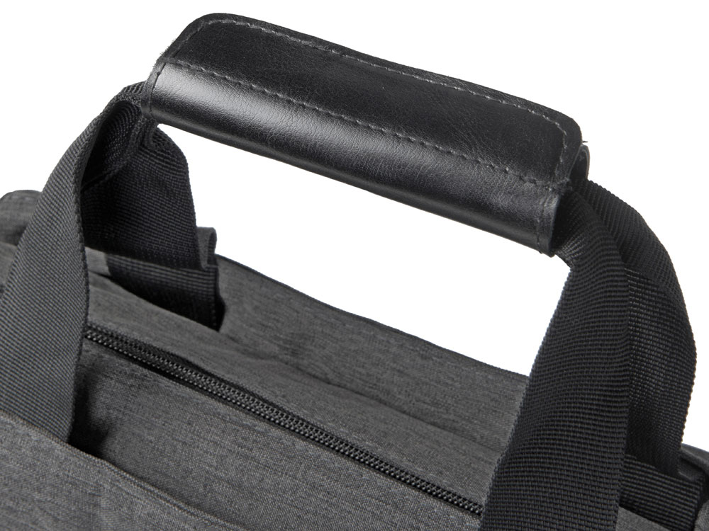 Сумка-холодильник Fabrizio со штопором, серый/черный-6
