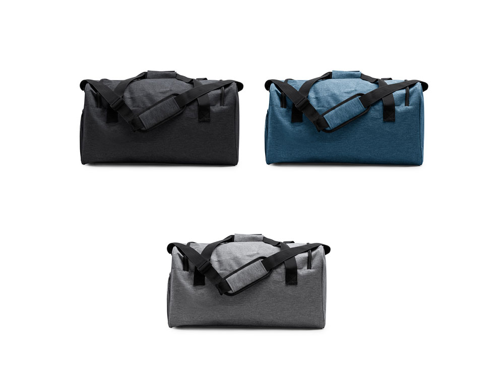 Сумка BALMOR многофункциональная из RPET 300D, серый меланж-4