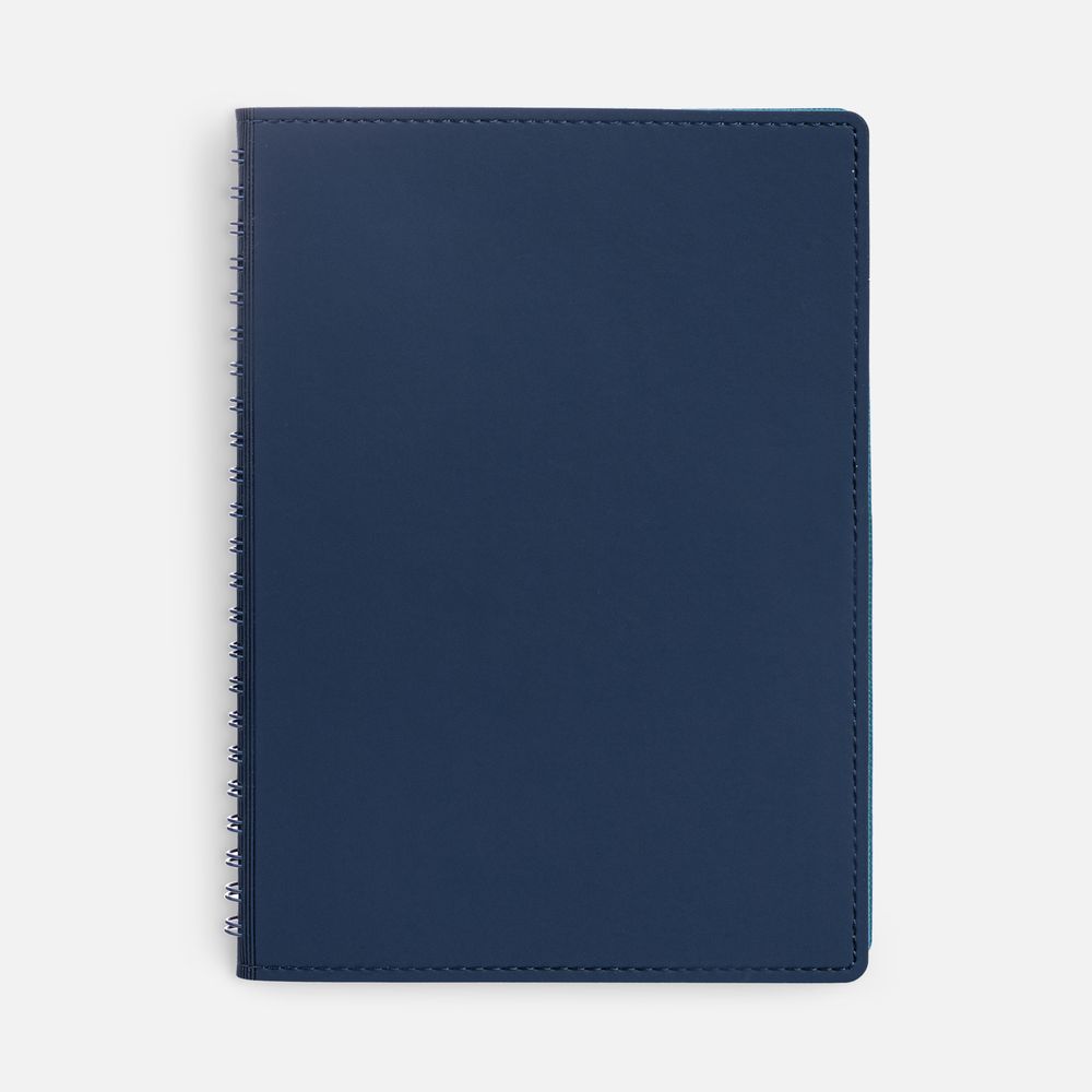 Ежедневник Spring Shall, недатированный, синий-2