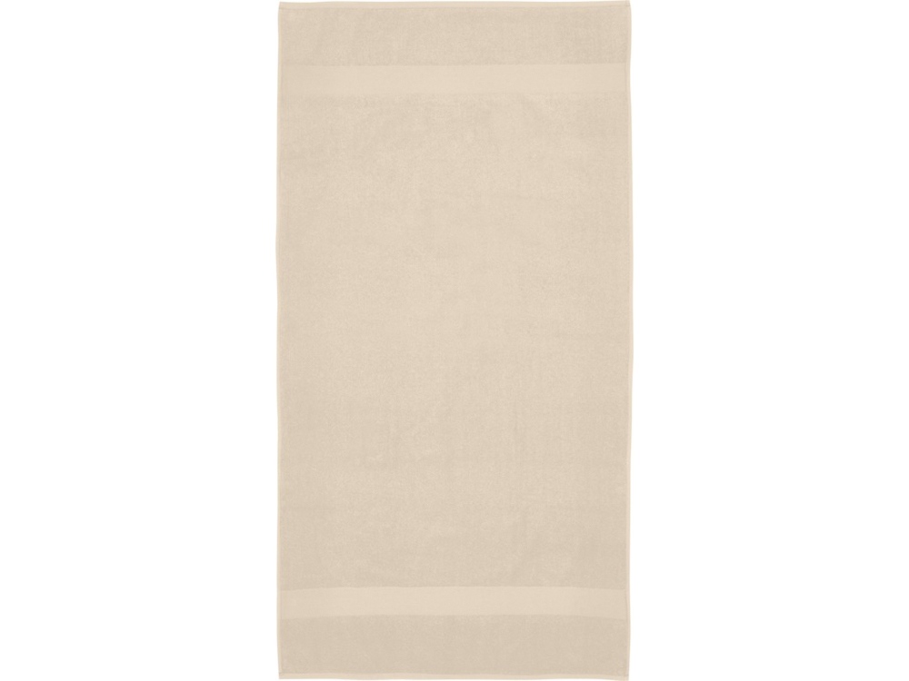 Хлопковое полотенце для ванной Amelia 70x140 см плотностью 450 г/м2, бежевый-1