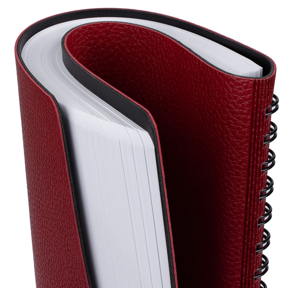 Ежедневник Strep Front на заказ, недатированный, красный-4