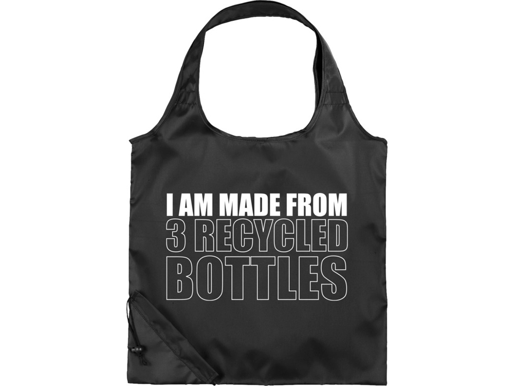 Вместительная сумка-шоппер Packaway, черный-1