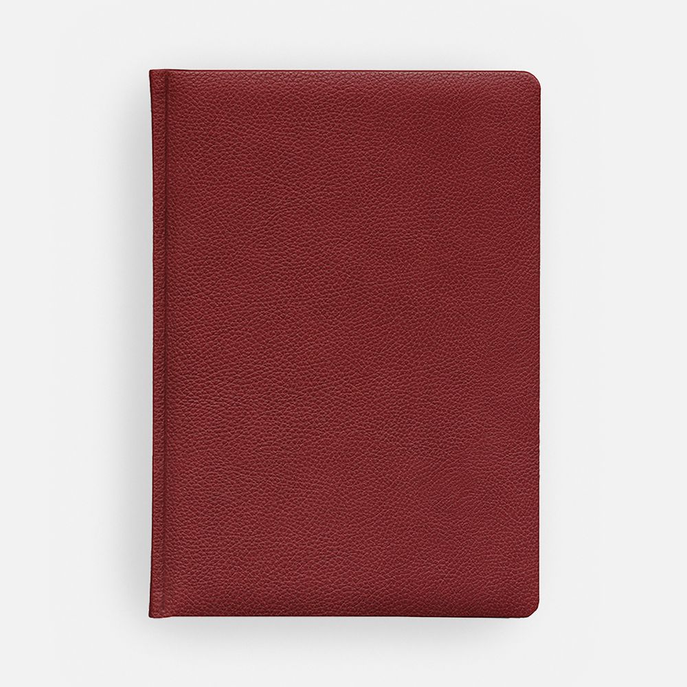 Ежедневник Sagrin, недатированный, красный-2