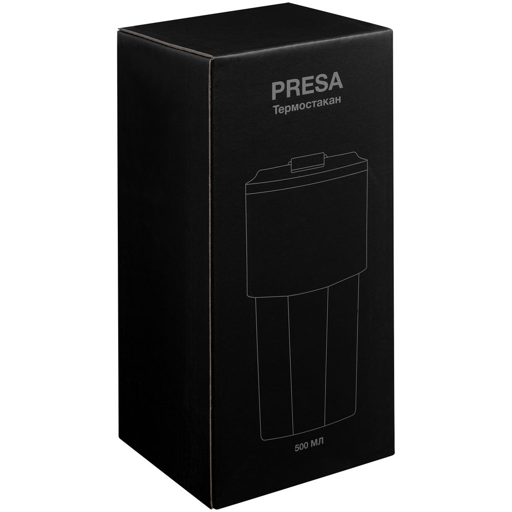Термостакан Presa, черный-4