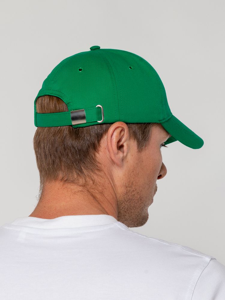 Бейсболка Convention, темно-зеленая-3