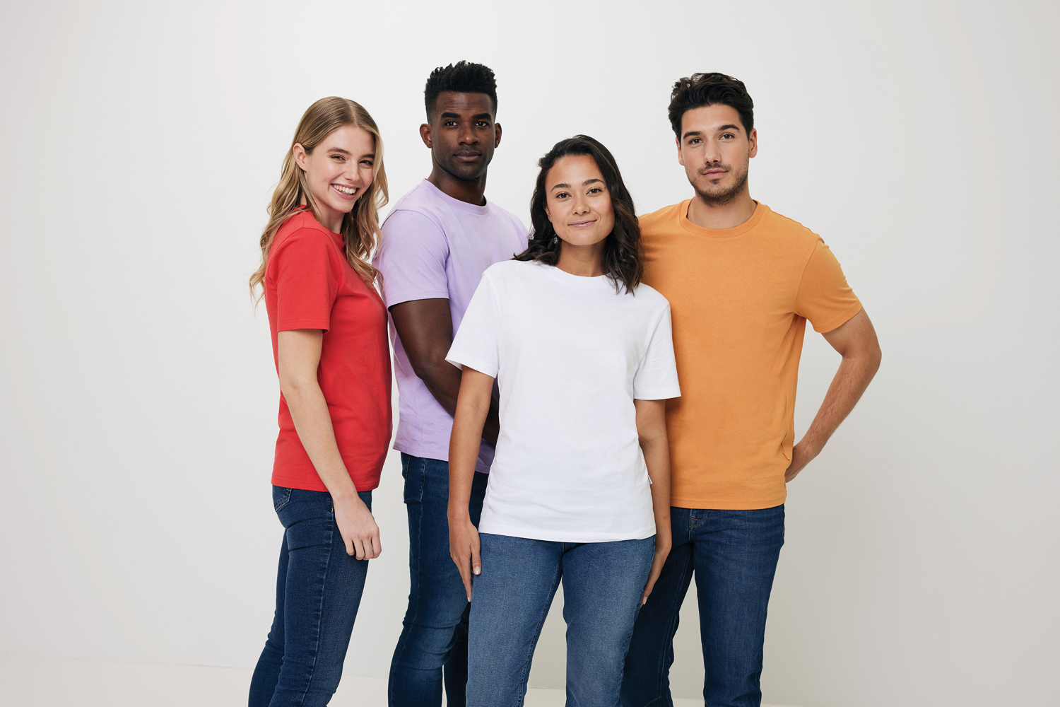 Футболка Iqoniq Bryce из переработанного хлопка, унисекс, 180 г/м²-3