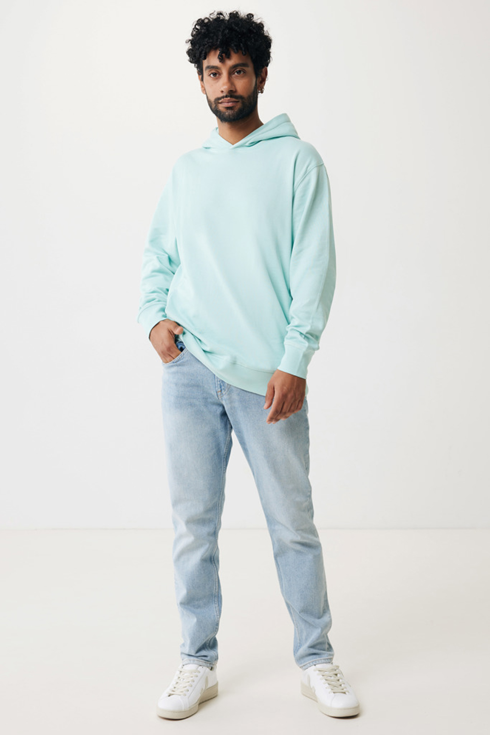 Худи Iqoniq Yengo из переработанного хлопка, унисекс, 280 г/м²-11