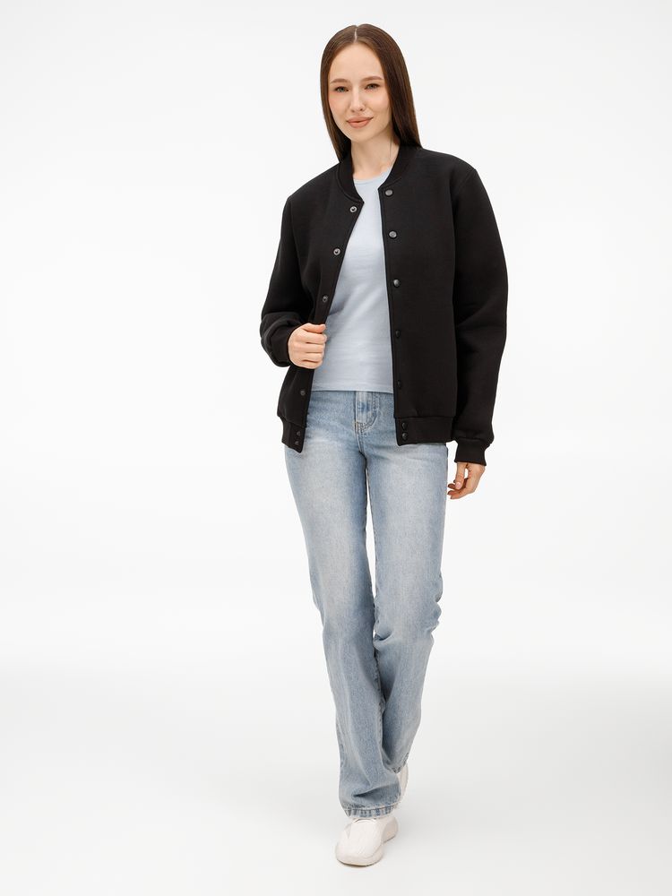 Бомбер унисекс AtmosWear, черный-8