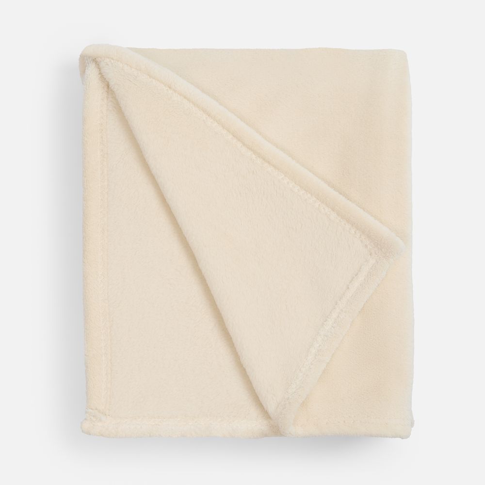 Плед Plush, бежевый-1