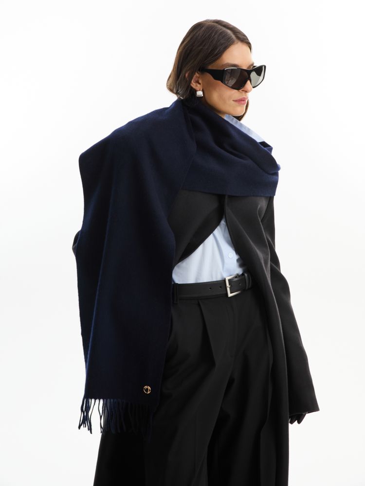 Шарф Graceful, синий-6