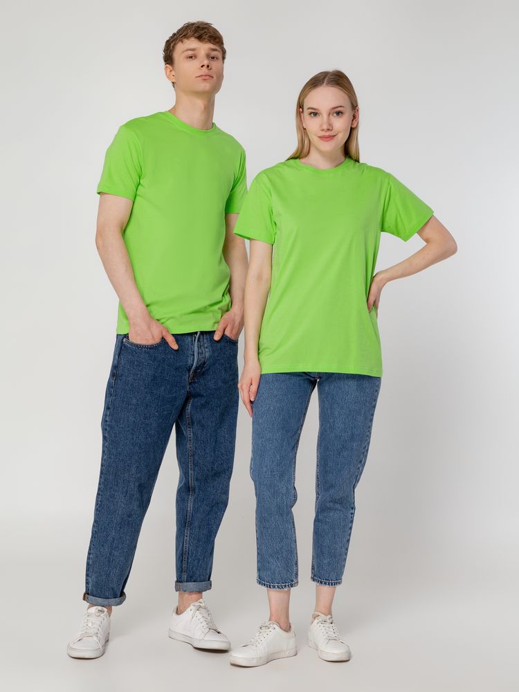 Футболка унисекс T-Bolka 160, зеленое яблоко-10