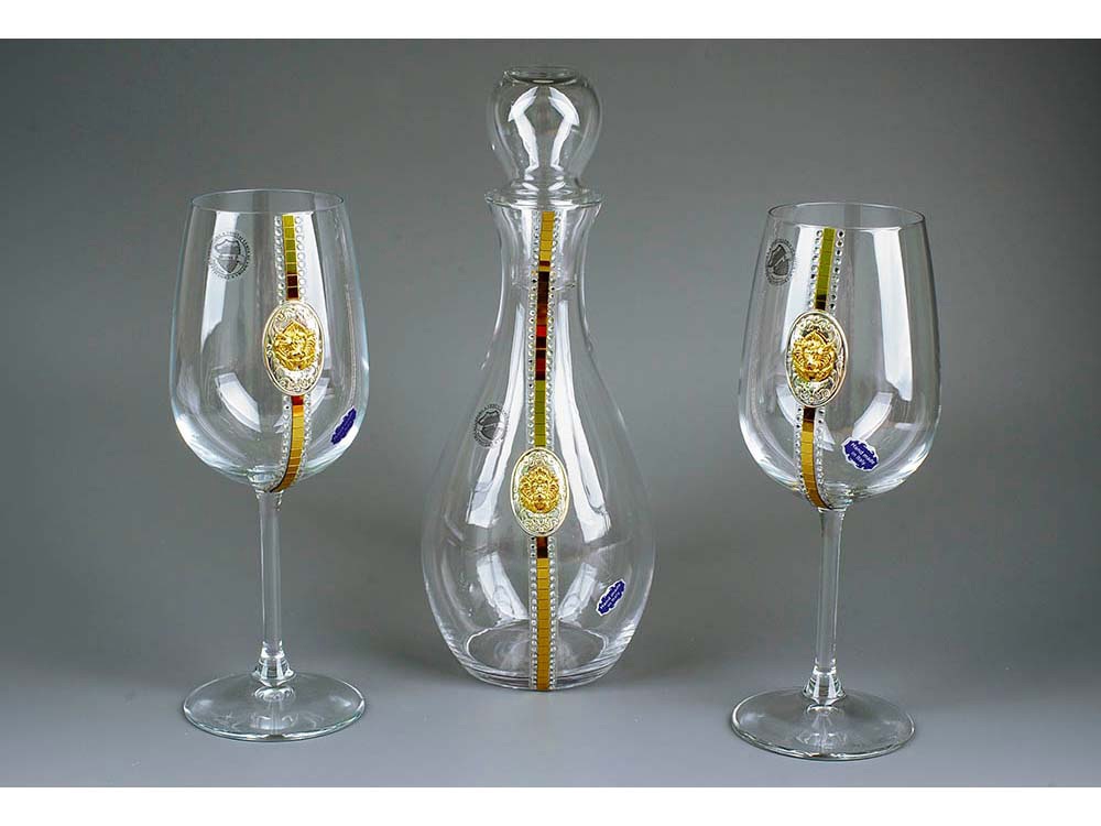 Набор для вина Ричард Львиное Сердце, Прозрачный-0