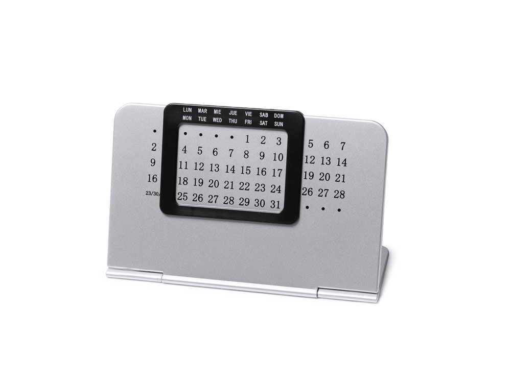 Настольный вечный календарь FENIX, серебристый-0