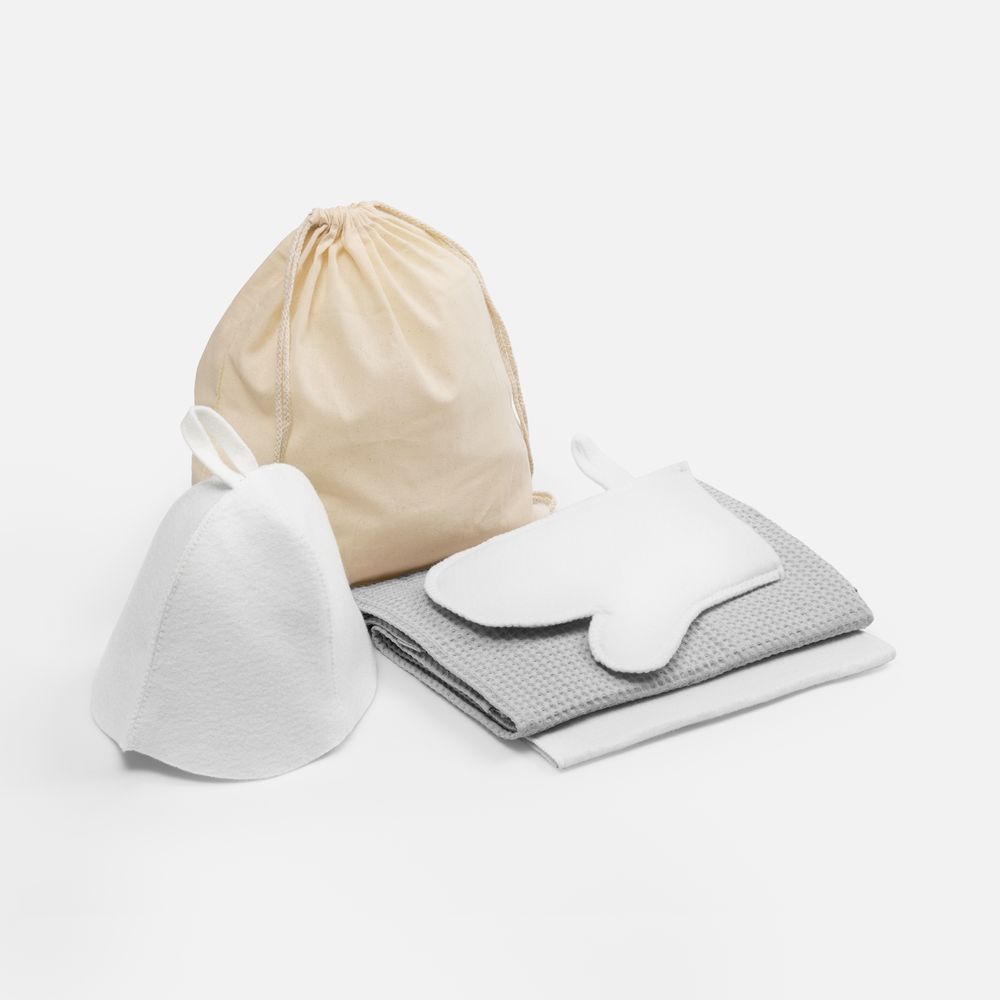 Банный набор Heat Therapy ver.2, женский, светло-серый-0