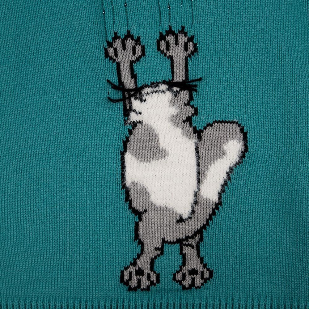 Свитер оверсайз Tricksy Net Grunge на заказ, акрил-4