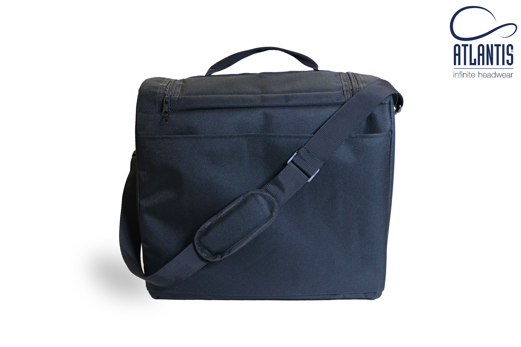 Сумка c бейсболками ATLANTIS 24 шт, черный-3