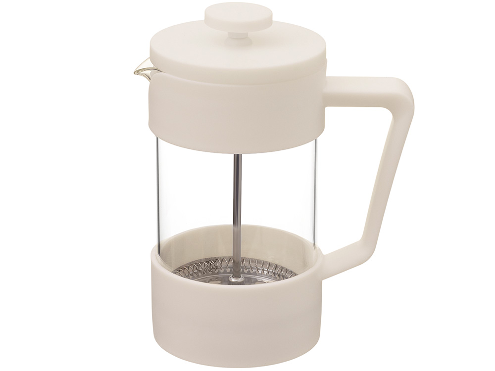 Пластиковый френч-пресс Intense, 600мл, белый-1