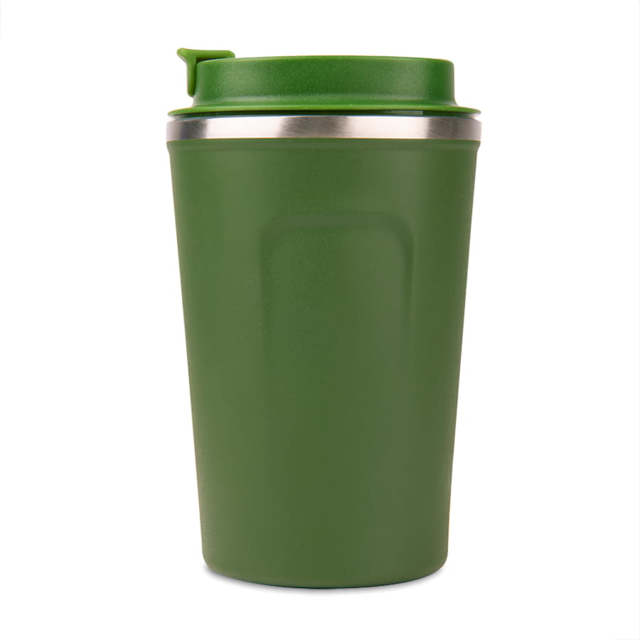 Термокружка OFFROAD, 400мл, темно-зелёный-1