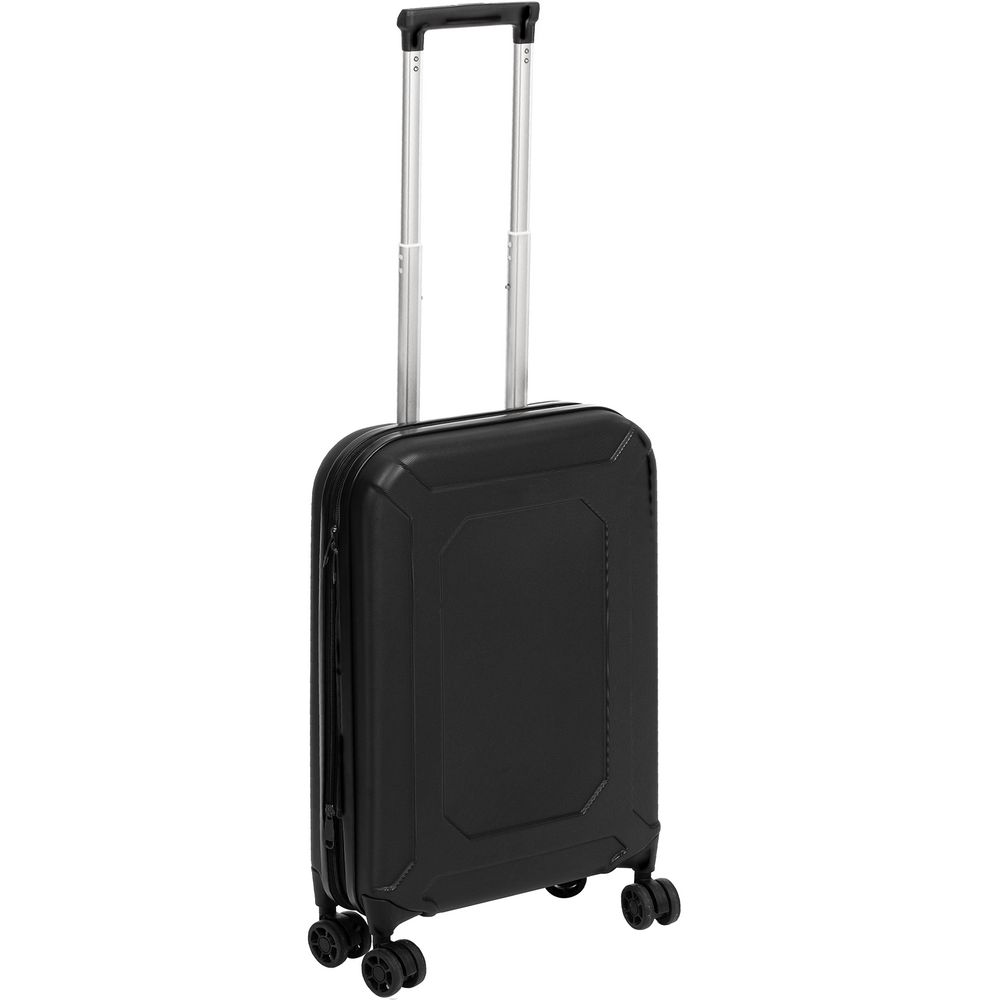 Чемодан Platta, черный с синим-2