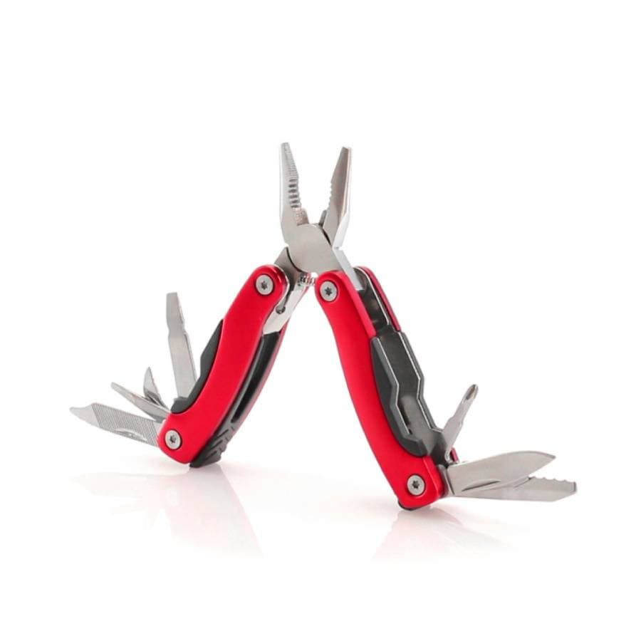 Мультитул BLAUDEN, нержавеющая сталь, пластиковая ручка, 12 функций, черный, черный-5