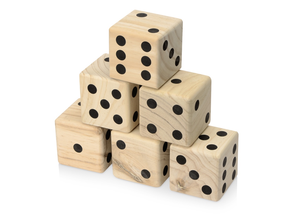 Деревянная игра в кости, XL Dice-0
